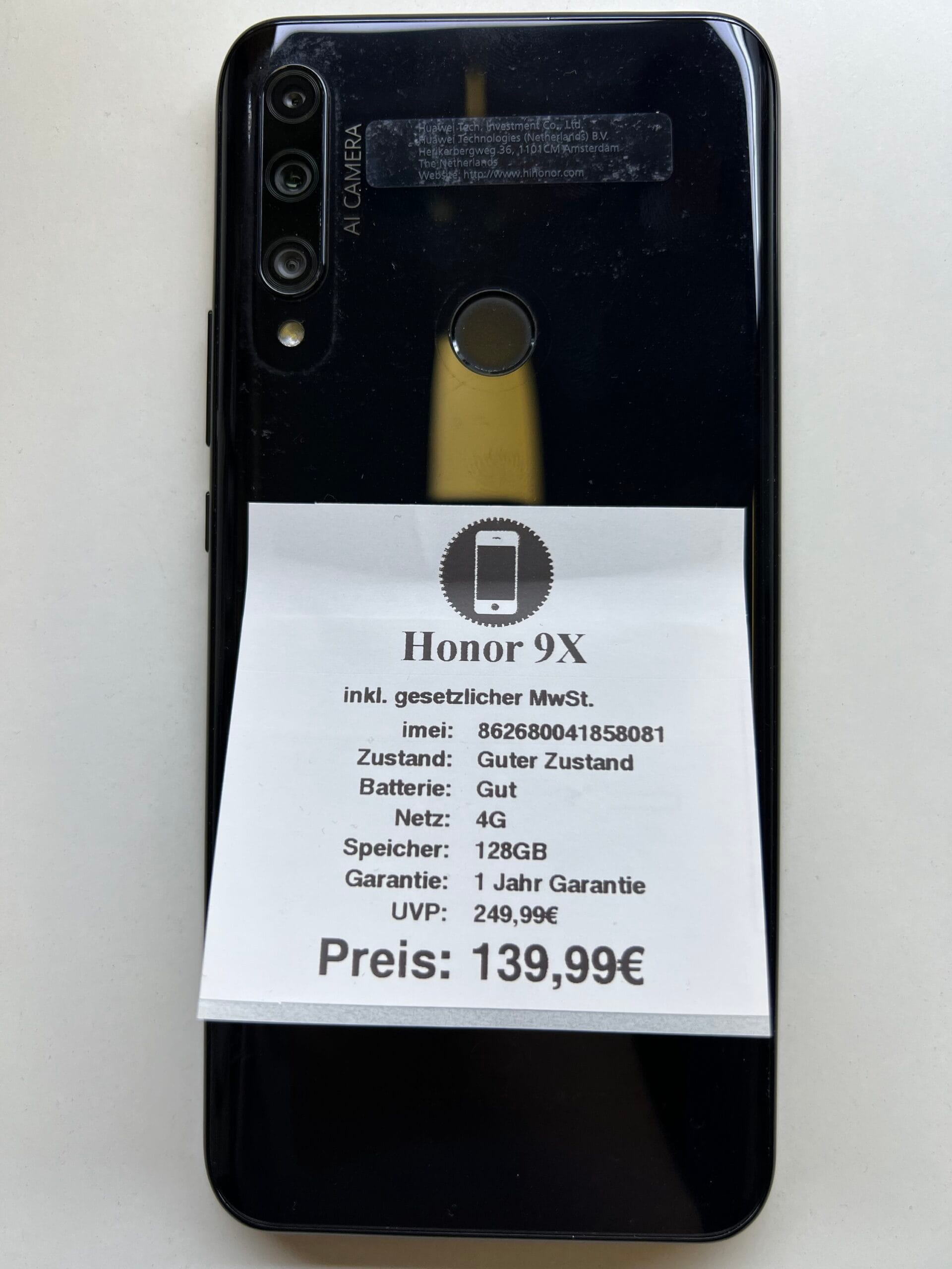 Honor 9X