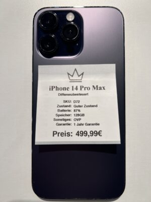 iPhone 14 Pro Max