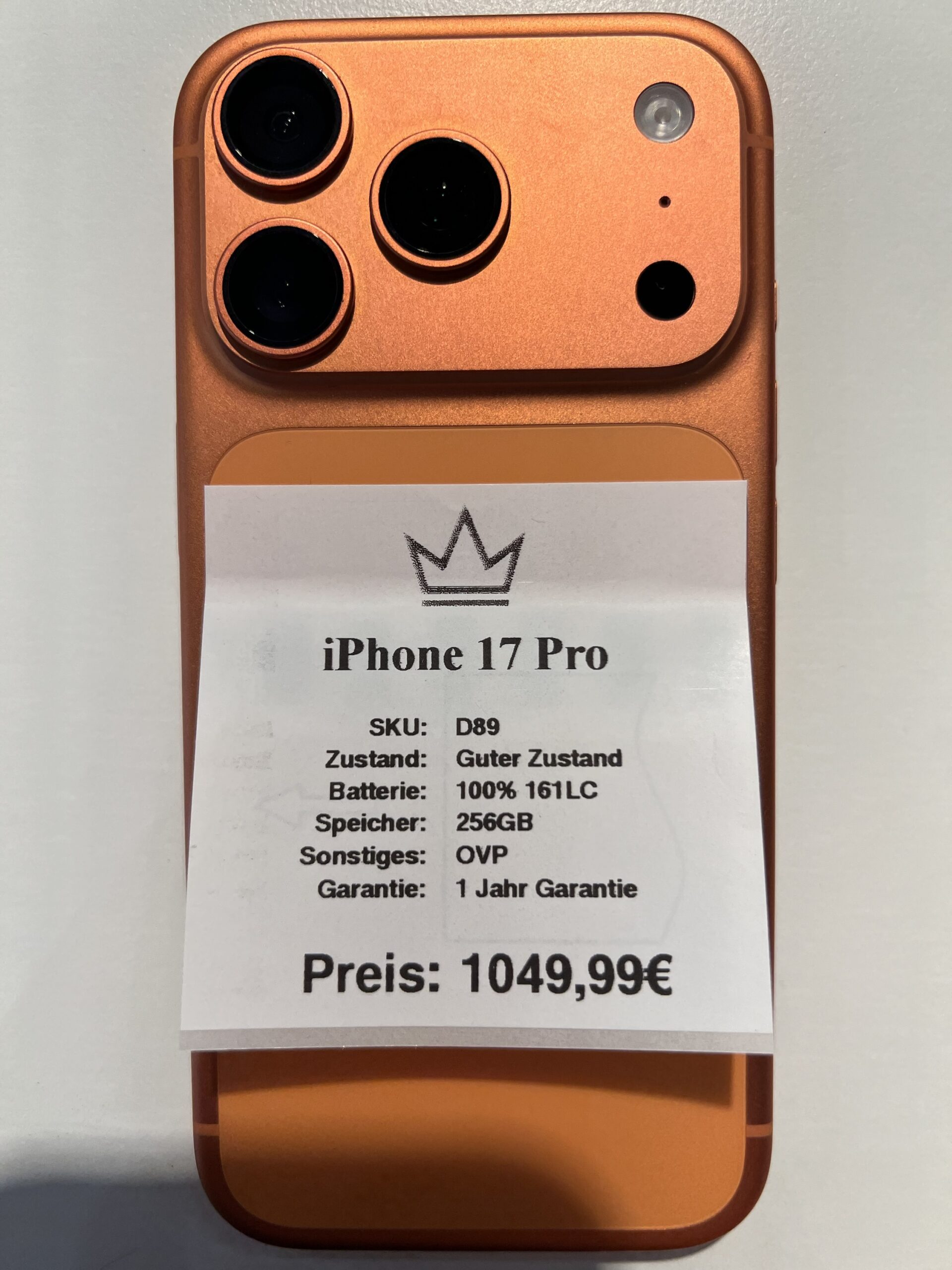 iPhone 17 Pro