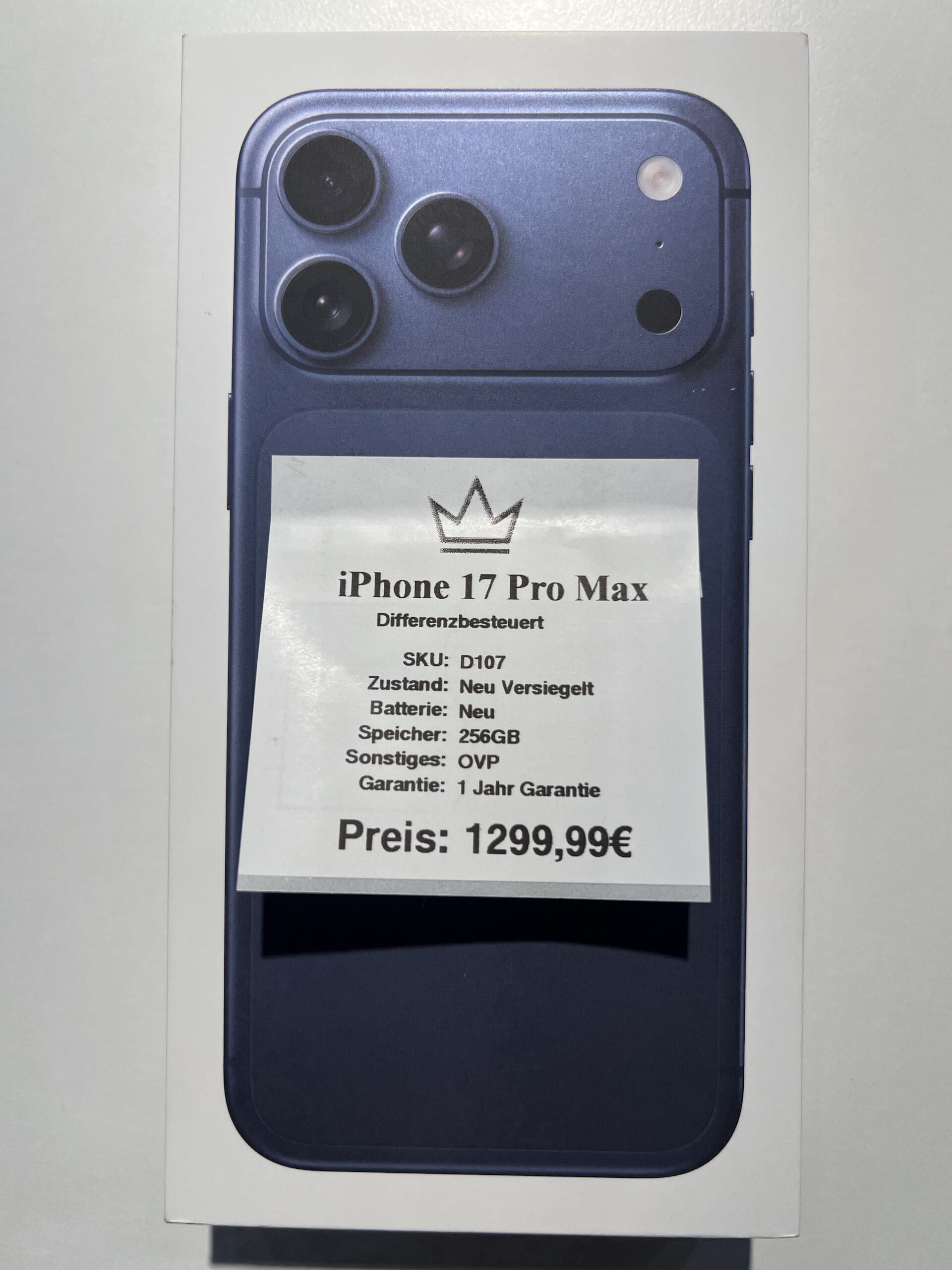 iPhone 17 Pro Max