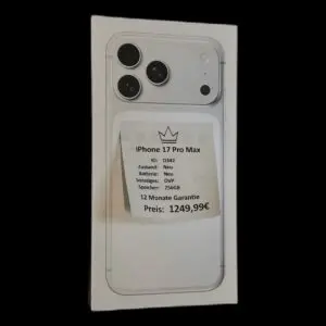 iPhone 17 Pro Max