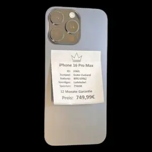 iPhone 16 Pro Max