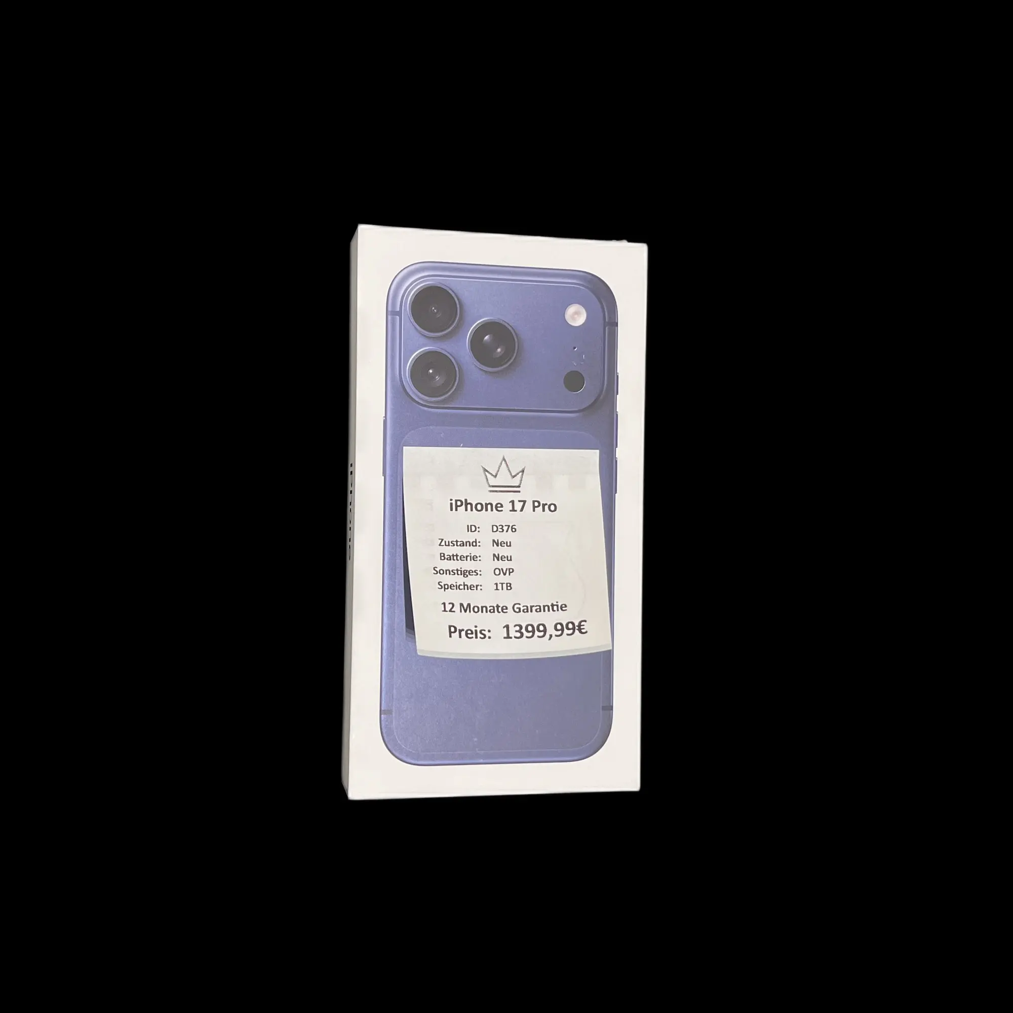 iPhone 17 Pro Blau 1TB