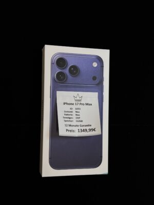 iPhone 17 Pro Max