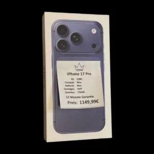 iPhone 17 Pro Blau