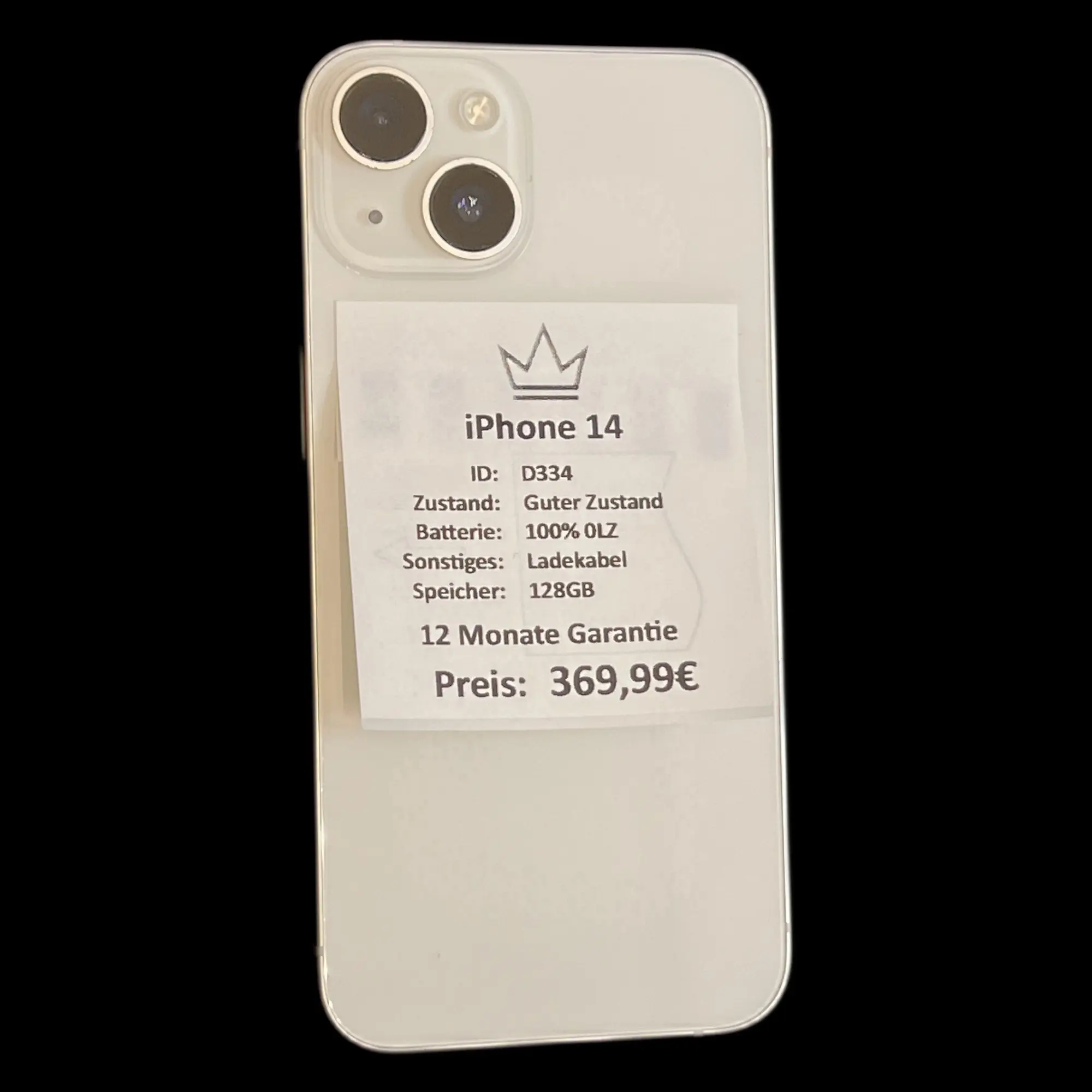 iPhone 14 weiss 1 iPhone 14 weiss