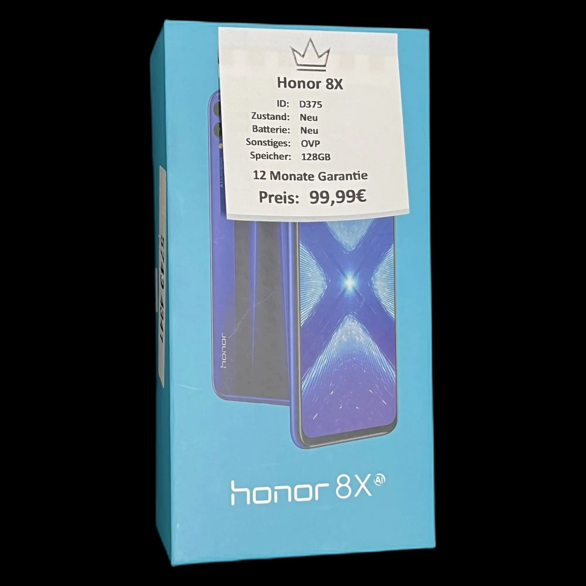 Honor 8X Schwarz 1 Honor 8X Schwarz