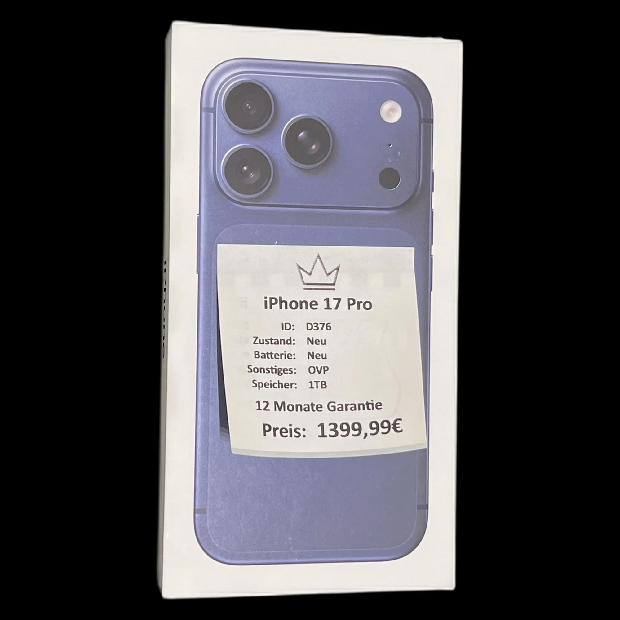 iPhone 17 Pro Blau 1TB