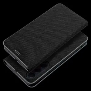 Samsung A53 5G Klapphülle Luna Book Carbon Schwarz
