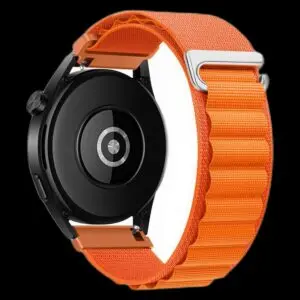 Forcell F-Design FS05 Polyester-Armband für Samsung Galaxy Watch 22mm Orange