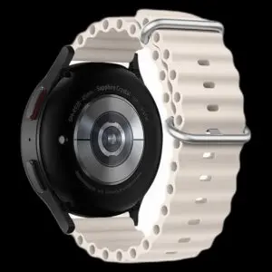 Samsung Galaxy Watch Armband Forcell F-Design FS01 Silikon 20mm Sternenlicht