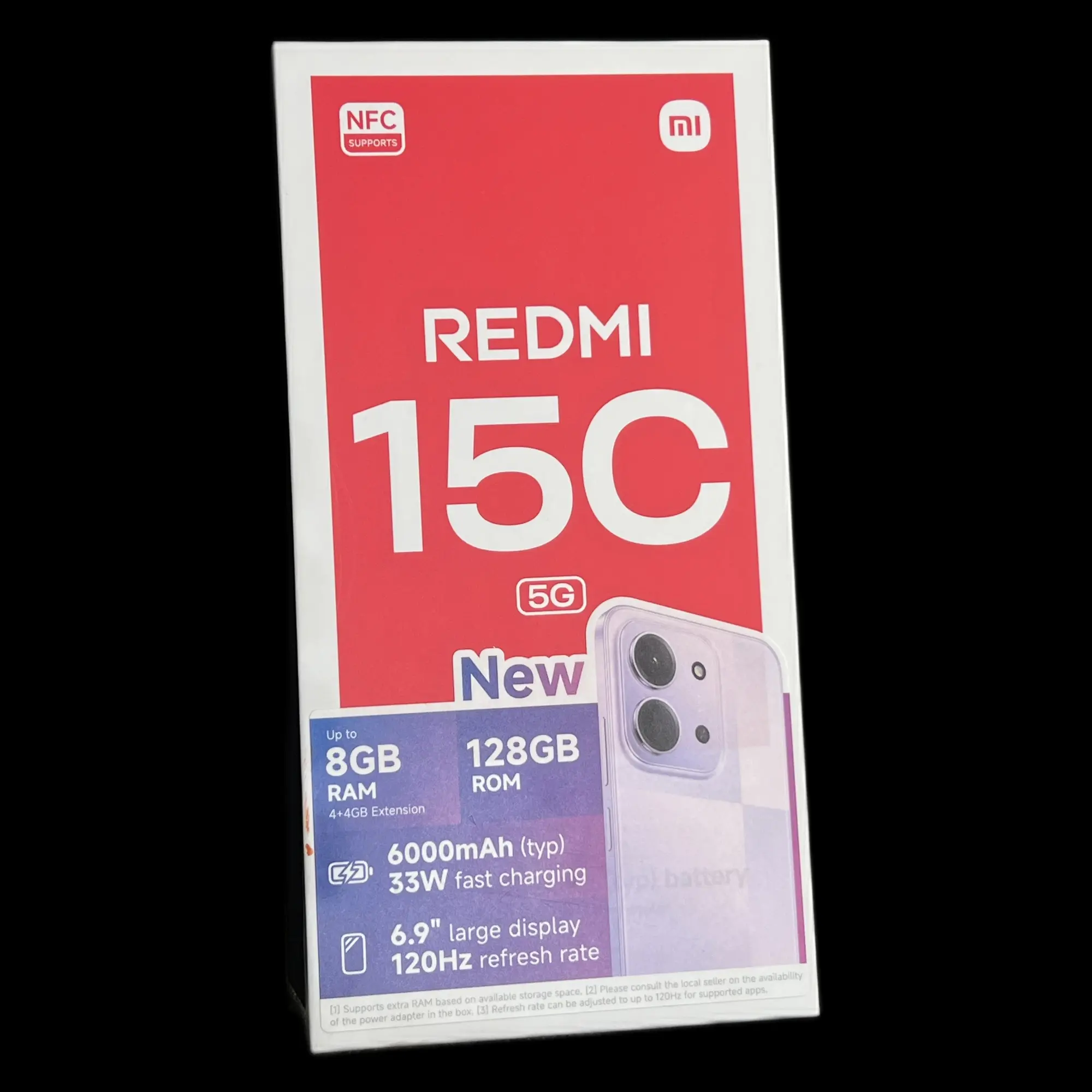 Redmi 15C 5G Schwarz 128GB Neu Versiegelt 1 Redmi 15C 5G Schwarz 128GB Neu Versiegelt