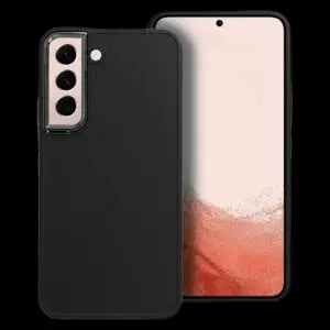 Samsung S22 Frame Case in Schwarz