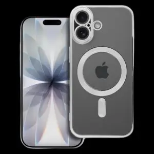 iPhone 17 Electro Mag Cover - MagSafe kompatibel, Silber
