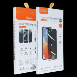 6D Pro Veason Privacy Panzerglas - für iPhone 17 Pro Max, schwarz