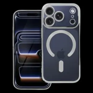 Electro Mag Cover für iPhone 17 Pro / 18 Pro – Silber