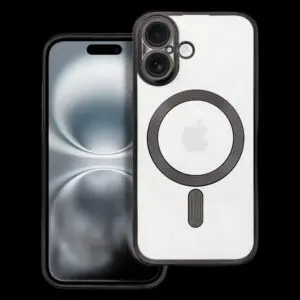 iPhone 16 Electro Mag Cover - MagSafe kompatibel - Schwarz