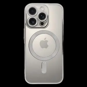 iPhone 16 Pro Electro Mag Cover – MagSafe kompatibel, Silber