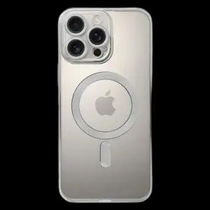 iPhone 16 Pro Max Electro Mag Cover – MagSafe kompatibel, Silber