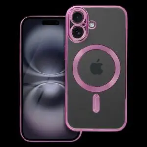 iPhone 16 Electro Mag Cover – MagSafe kompatibel, Rosa