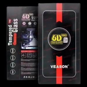 6D Pro Veason Glass Panzerglas - für iPhone 15 / 16 schwarz