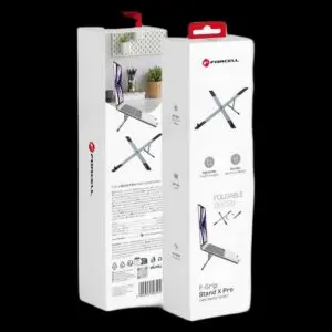 Forcell F-Grip Fold Stand X Pro – Faltbare Laptop- & Tablet-Halterung, Grau