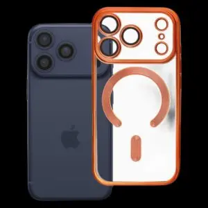 iPhone 17 Pro / 18 Pro Electro Mag Cover – MagSafe kompatibel – Orange