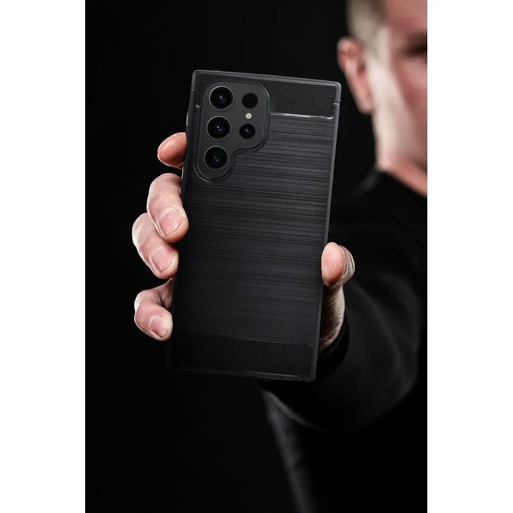 Samsung S21 PLUS Schutzhülle Carbon Schwarz – Bild 4