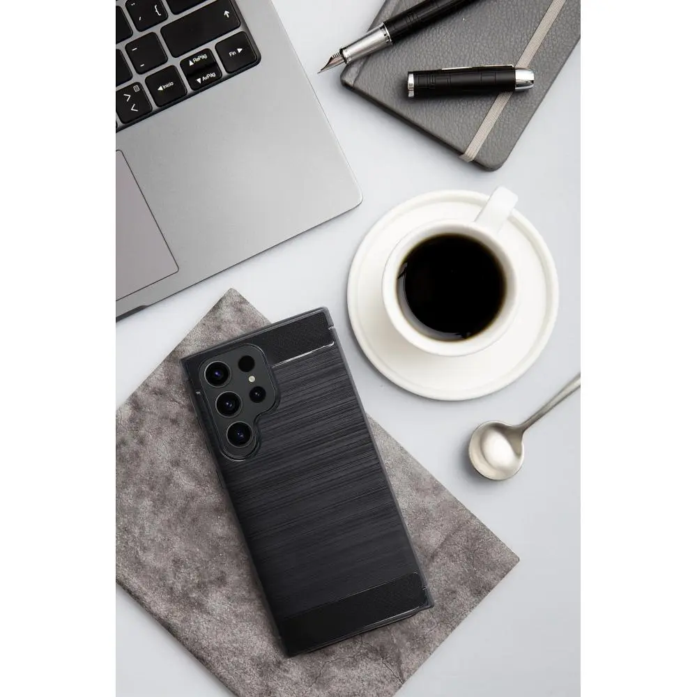 Samsung S21 PLUS Schutzhülle Carbon Schwarz – Bild 5