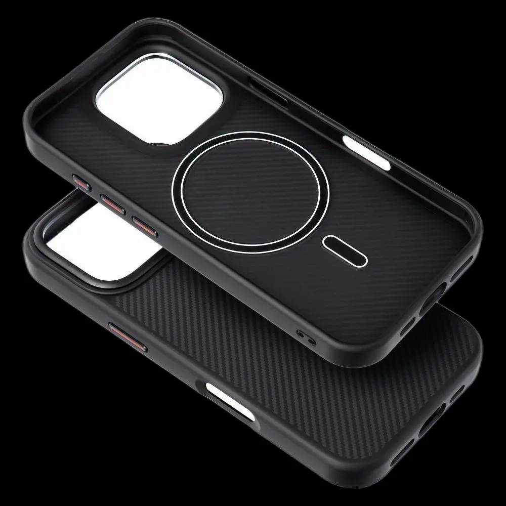 iPhone 16 Pro Max Carbon Elite Mag Cover - Schwarz – Bild 4