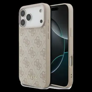 GUESS Schutzhülle für iPhone 17 Pro Max (PU 4G Classic) - Rosa