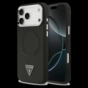 GUESS Schutzhülle für iPhone 17 Pro Max mit MagSafe - Schwarz
