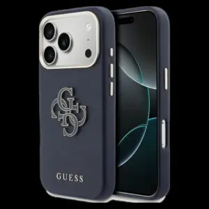 GUESS Schutzhülle für iPhone 17 Pro Max - Blau