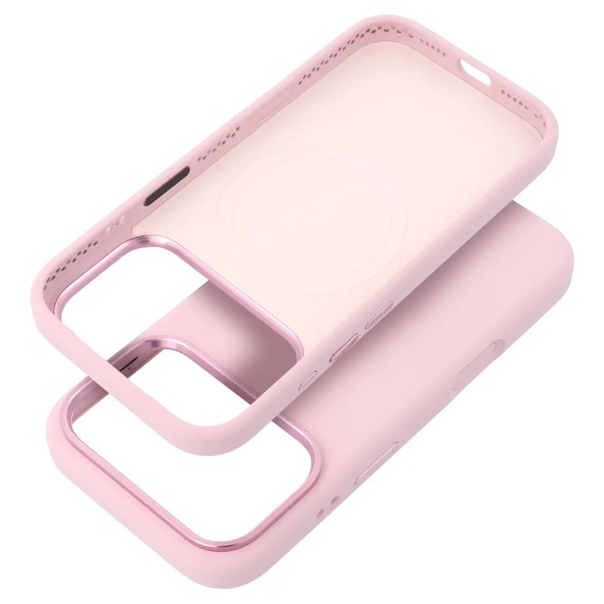 iPhone 15 Hülle Rosa – Forcell Frame MagSafe – Bild 3