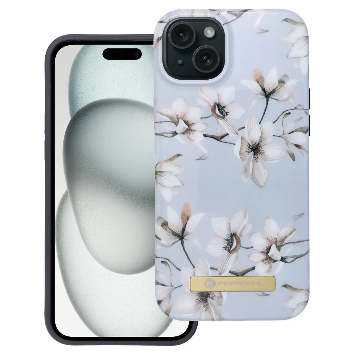 iPhone 15 Plus Hülle Spring Flowers – Forcell Mirage MagSafe – Bild 2