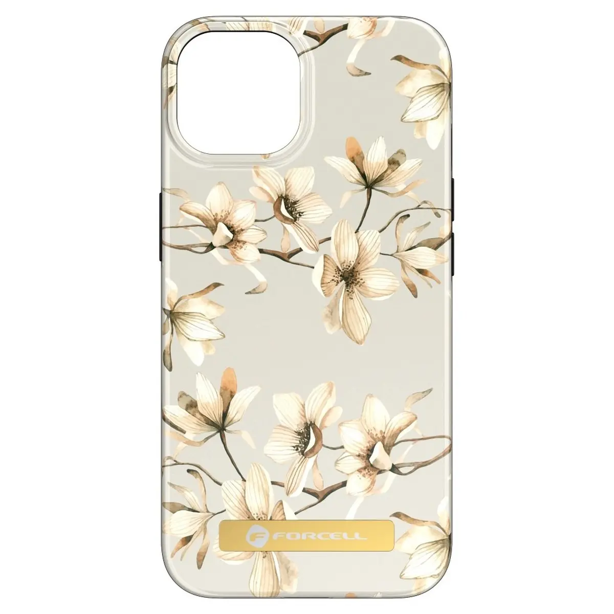 iPhone 15 Plus Hülle Spring Flowers – Forcell Mirage MagSafe – Bild 4