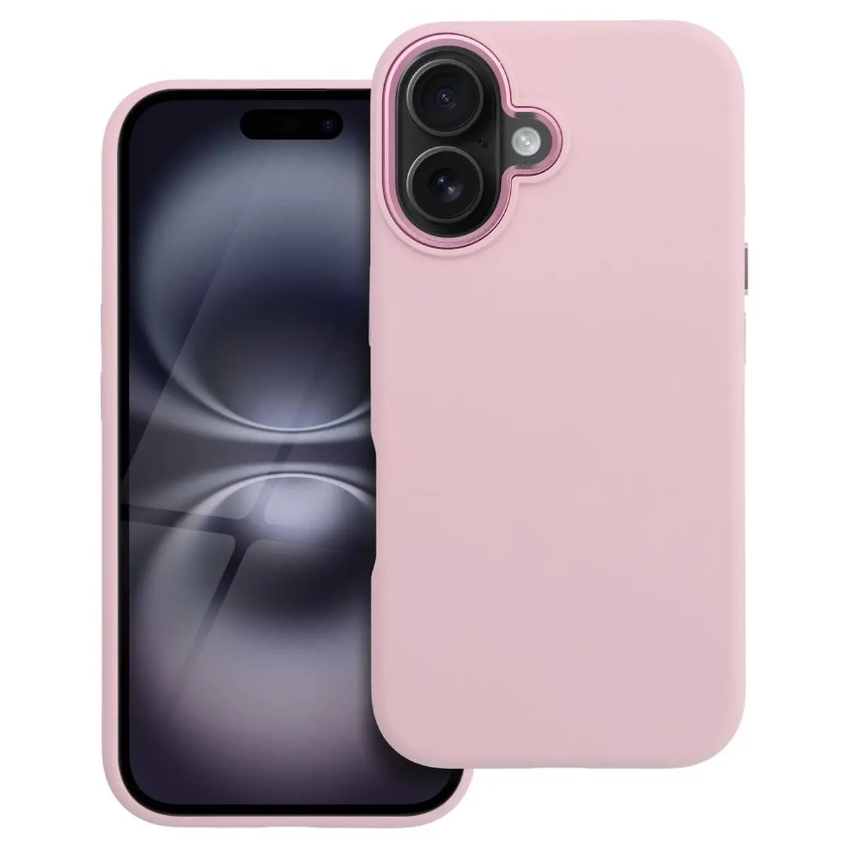 iPhone 16 Hülle Rosa – Forcell Frame MagSafe