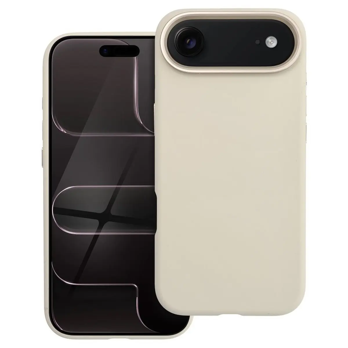iPhone 17 Air Hülle Antikweiß – Forcell Frame MagSafe