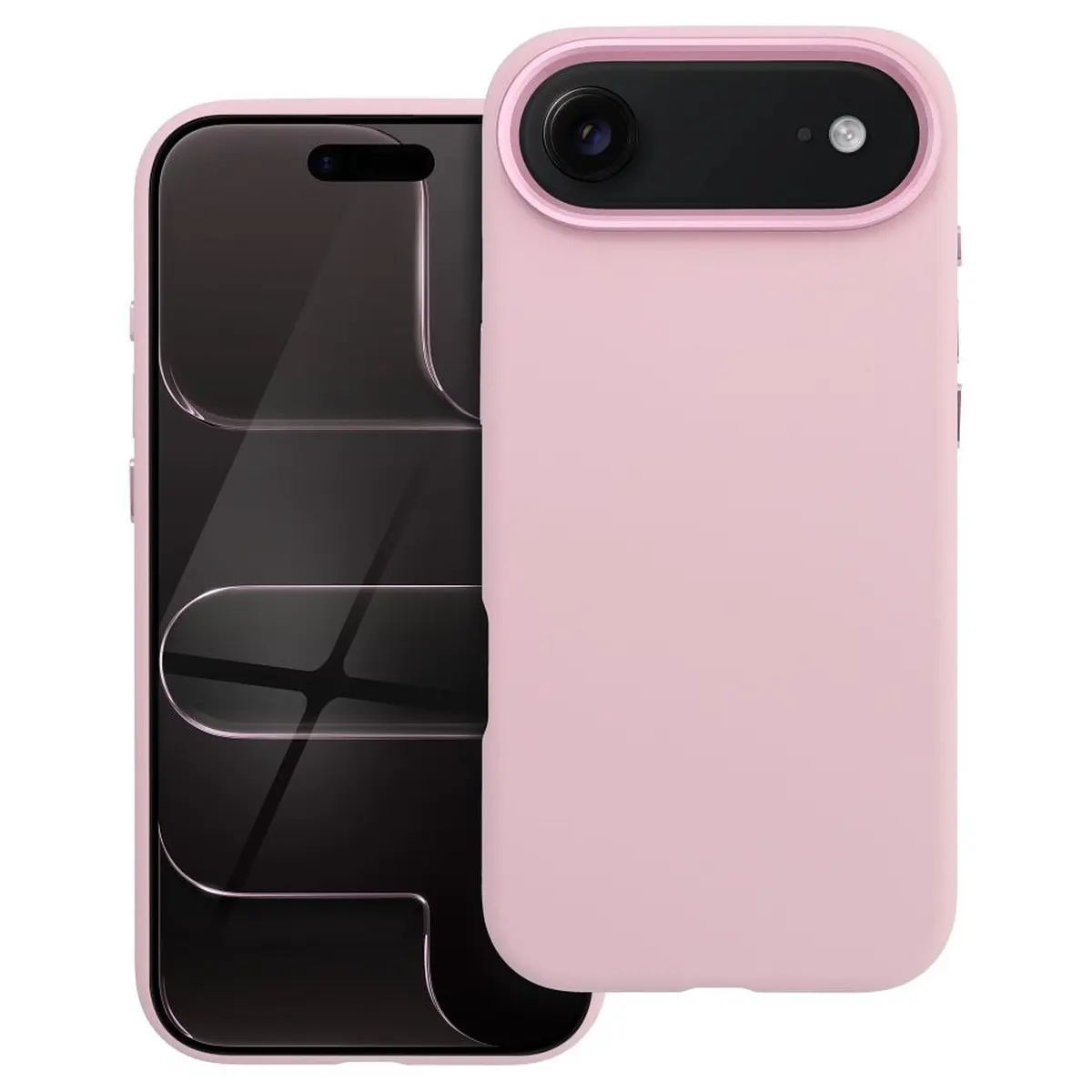 iPhone 17 Air Hülle Rosa – Forcell Frame MagSafe