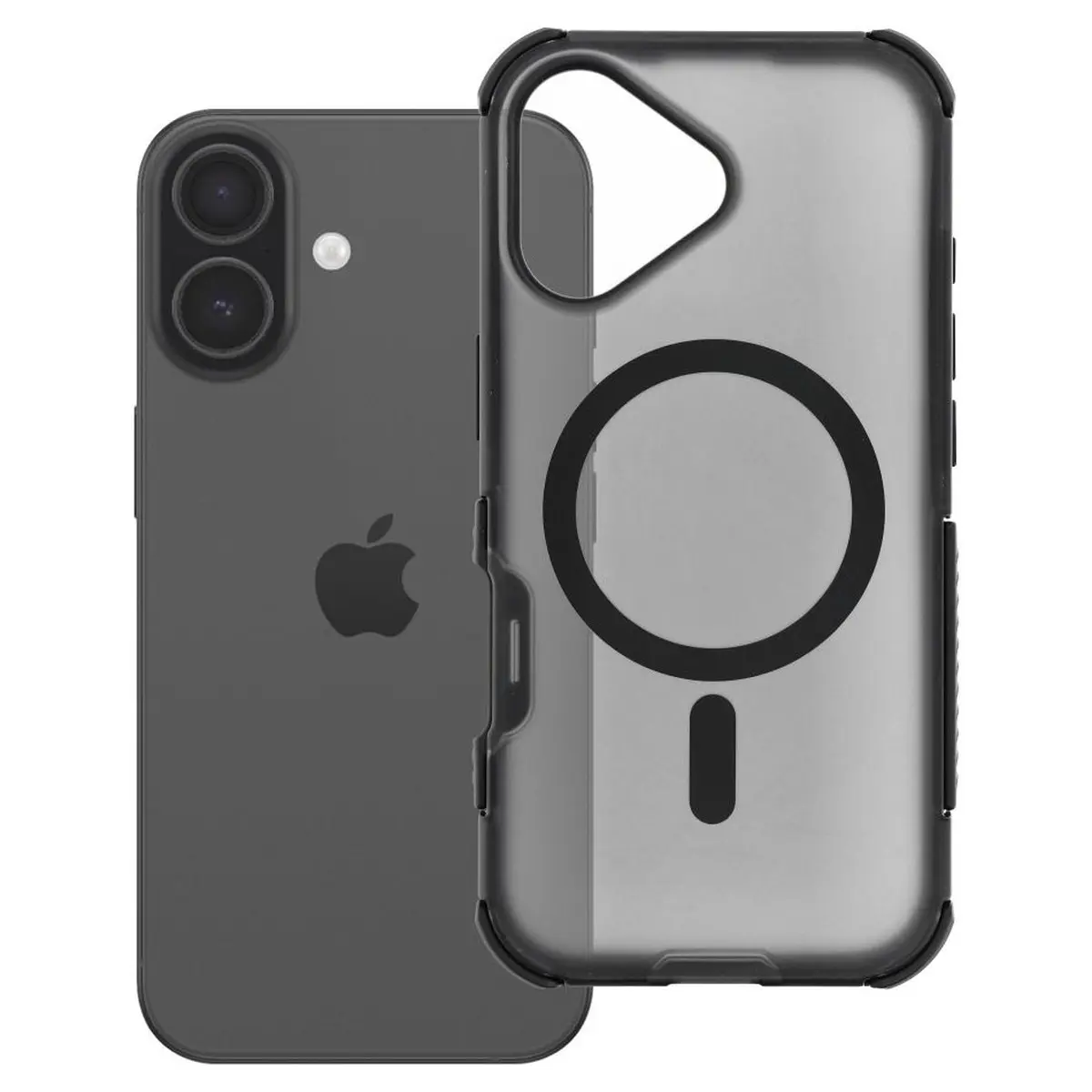 iPhone 17 Hülle Schwarz – Forcell BumperX MagSafe