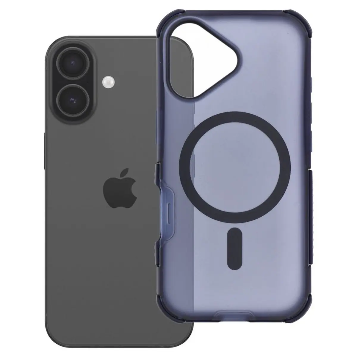 iPhone 17 Hülle Marineblau – Forcell BumperX MagSafe