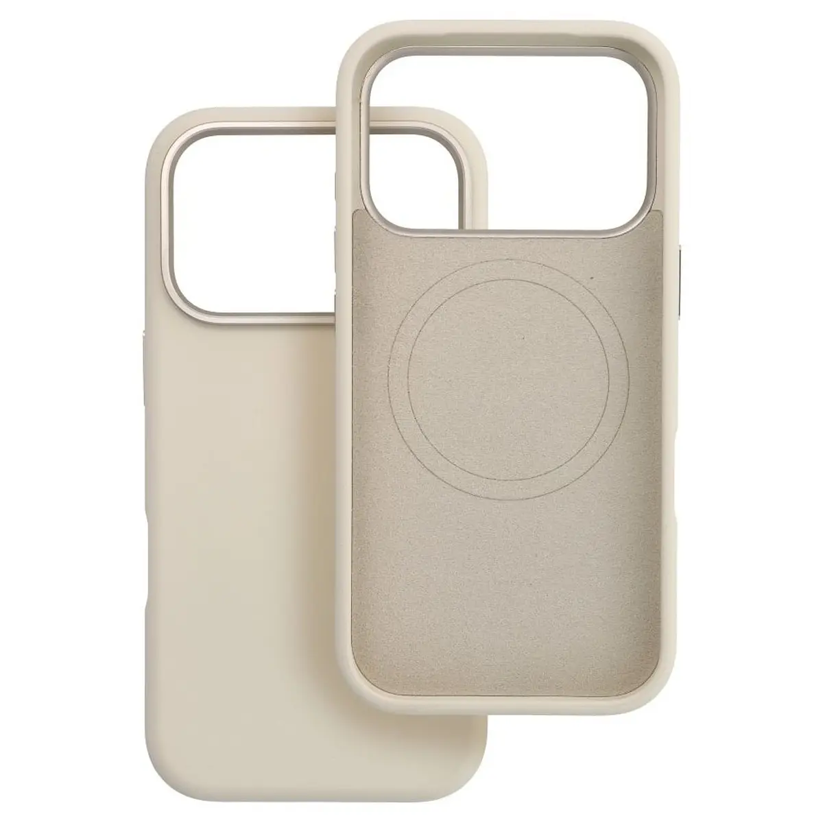 iPhone 18/17 Pro (flacher Kamerarand) Hülle Antikweiß – Forcell Frame MagSafe 5 iPhone 18/17 Pro (flacher Kamerarand) Hülle Antikweiß – Forcell Frame MagSafe – Bild 5