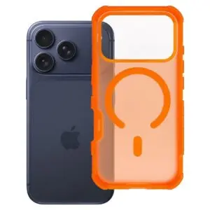 iPhone 18/17 Pro Hülle Orange – Forcell BumperX MagSafe