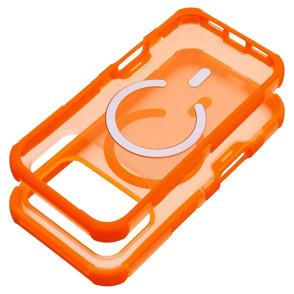 iPhone 18/17 Pro Hülle Orange – Forcell BumperX MagSafe – Bild 2