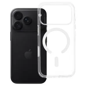 iPhone 18/17 Pro Hülle Transparent – Forcell Clear Hybrid MagSafe