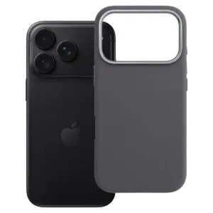 iPhone 18/17 Pro Hülle Grau – Forcell Frame MagSafe