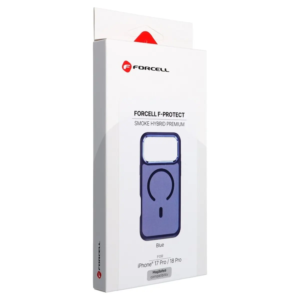 iPhone 18/17 Pro Hülle Marineblau – Forcell Smoke Hybrid MagSafe – Bild 5