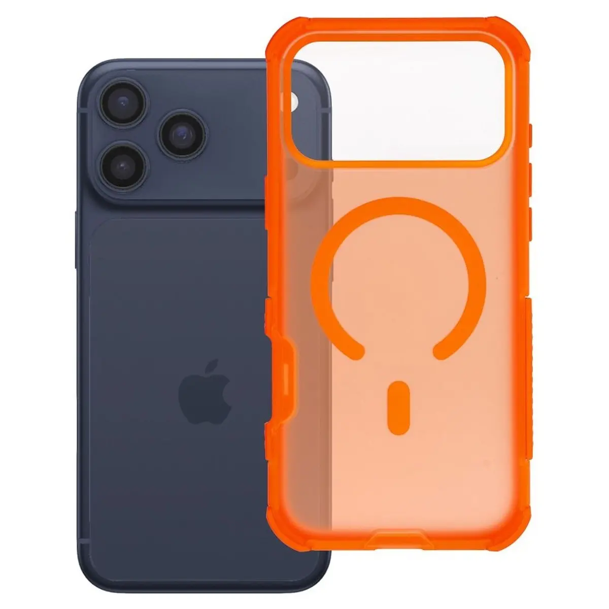 iPhone 18/17 Pro Max Hülle Orange – Forcell BumperX MagSafe