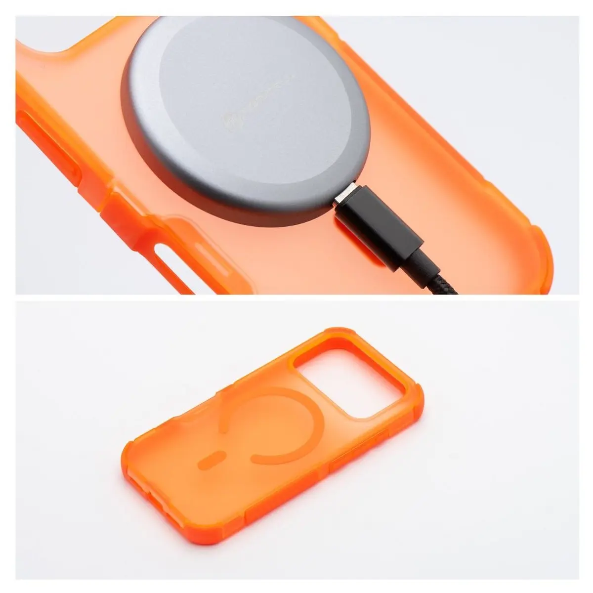 iPhone 18/17 Pro Max Hülle Orange – Forcell BumperX MagSafe – Bild 4