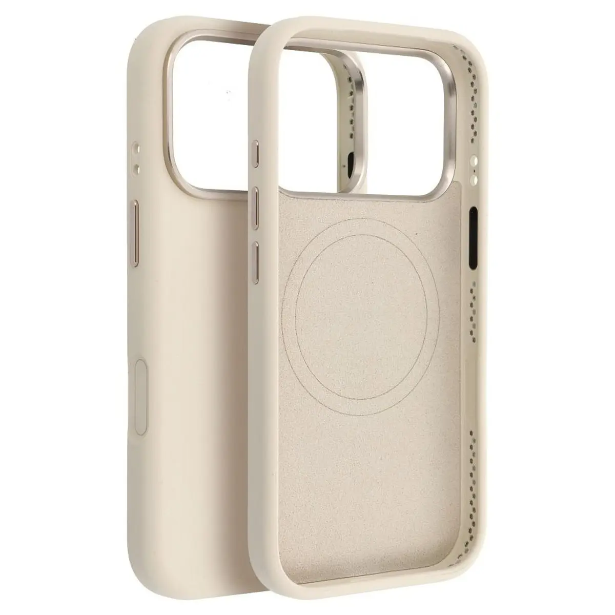 iPhone 18/17 Pro Max Hülle Antikweiß – Forcell Frame MagSafe – Bild 5